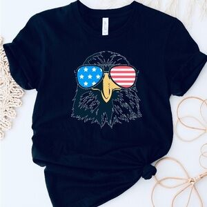 BNWT - NEVER WORN BALD EAGLE AMERICAN PATRIOTIC TRR SHIRT